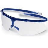 Munkavédelmi Szemüveg UVEX, U9172265, SUPER G, KÉK keret, víztiszta lencse