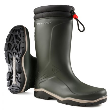 Munkavédelmi  Csizma DUNLOP Blizzard zöld PVC bélelt GAND985 40-es