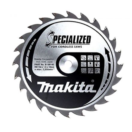 Makita  B-09145 Körfűrésztárcsa 150/10mm Z24