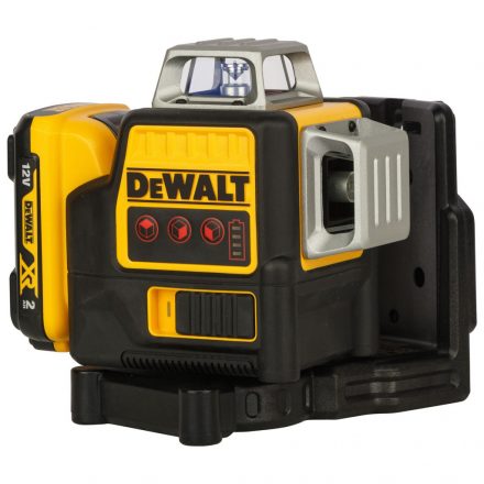 DeWALT DCE089D1R-QW Piros Vonallézer 360°-os önbeálló