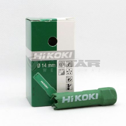 Hikoki  752101 HSS Bi-Metál Lyukfűrész (körkivágó) 14mm