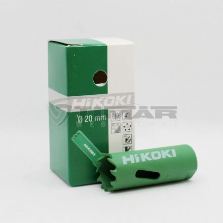 Hikoki  752105 HSS Bi-Metál Lyukfűrész (körkivágó) 20mm