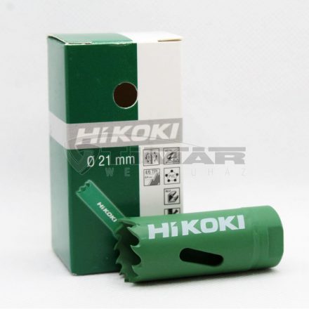 Hikoki  752106 HSS Bi-Metál Lyukfűrész (körkivágó) 21mm