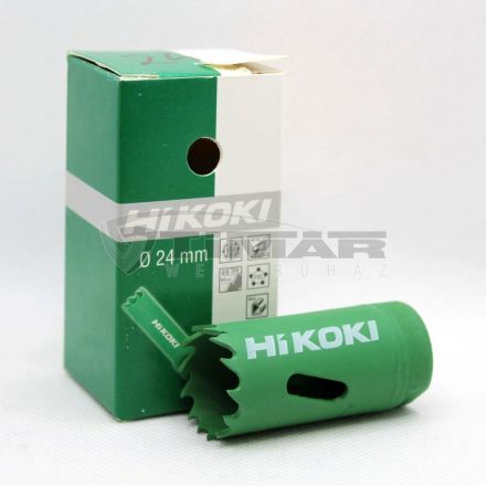 Hikoki  752108 HSS Bi-Metál Lyukfűrész (körkivágó) 24mm