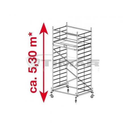 Krause ProTec 911-es sorozat XXL 2,00x1,20 m, munkam.: 5,3m - 945129