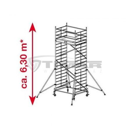 Krause ProTec 911-es sorozat XXL 2,00x1,20 m, munkam.: 6,3m - 945136