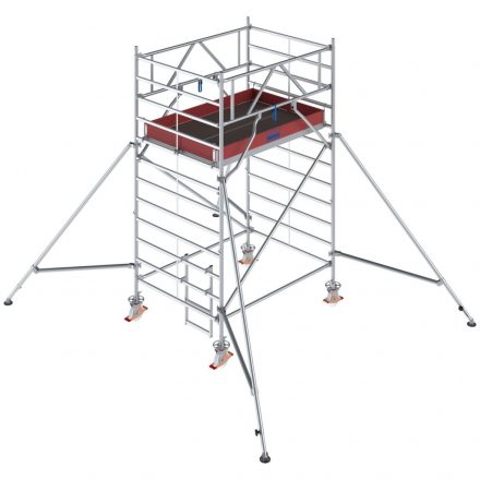 Krause STABILO Gurulóállvány 5000-es sorozat 2,00x1,5m, Munkam.: 4,3m (786012)