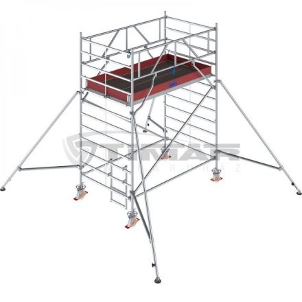 Krause STABILO Gurulóállvány 5000-es sorozat 2,5x1,5m, Munkam.: 4,3m (787019)