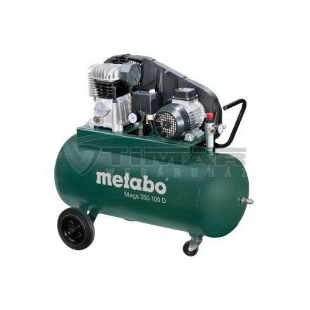 Metabo  Mega350-100D Kompresszor 90Liter, 10bar 601539000