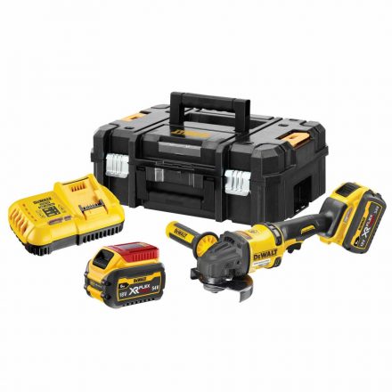 DeWalt DCG418T2-QW Akkus sarokcsiszoló 125mm FLEXVOLT 54V T-STAK