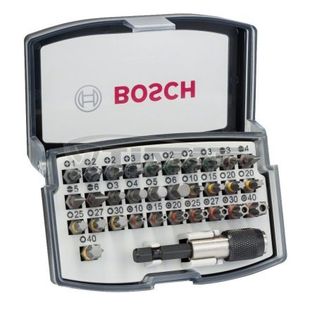 Bosch 2607017319 32db-os csavarbit készlet