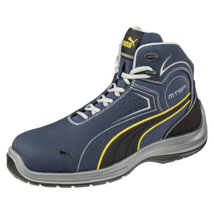 Munkavédelmi  Bakancs PUMA Touring Blue Mid kék bőr WRU FO E P SB SRC PUM-632630 40-es