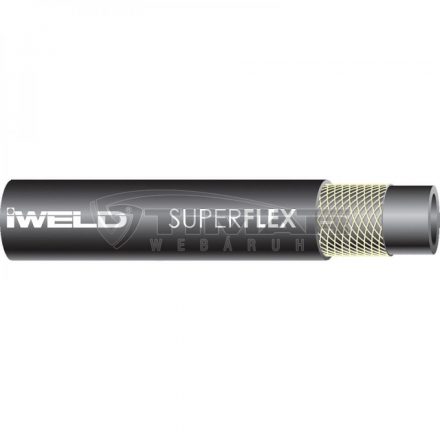 Iweld  SUPERFLEX semleges gáz tömlő 6,3x3,5mm Ni, Ar, Co2 (50fm/tekercs) 30SPRFLEXNT6