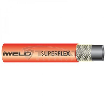 Iweld  SUPERFLEX acetilén tömlő 6,3x3,5mm (50fm/tekercs) 30SPRFLEXAC6