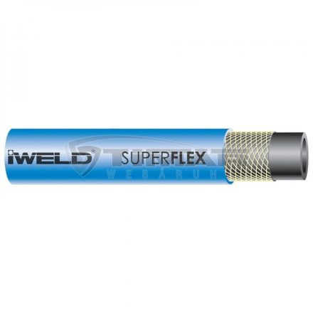 Iweld  SUPERFLEX oxigén tömlő 8,0x3,5mm (50fm/tekercs) 30SPRFLEXOX8