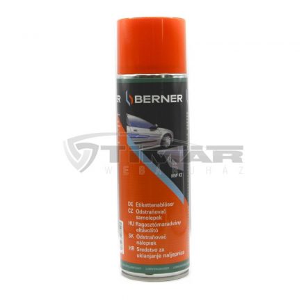 Berner  367943 Ragasztómaradvány eltávolító spray 500ml