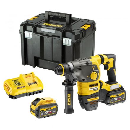 DeWalt  DCH323T2-QW Akkus fúró-vésőkalapács SDS-Plus FlexVOLT 54V 6,0Ah T-STAK