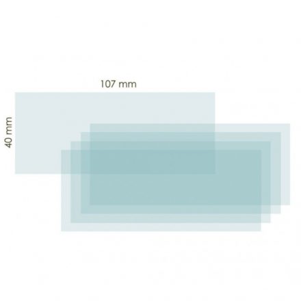 Iweld  (Blackbase) Belső védőplexi 107x40mm (tartozék)  80000S998CF