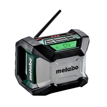 Metabo  R12-18BT Akkus/hálózati építkezési rádió 12V-14,4V-18V akku és töltő nélkül 600777850