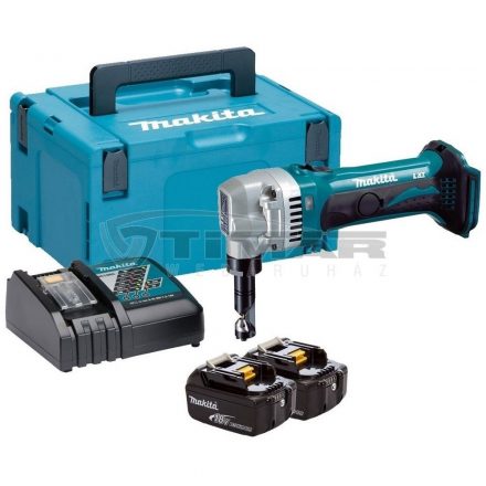 Makita DJN161RTJ Akkus folyamatos lyukasztó 18V