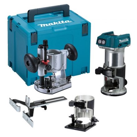 Makita DRT50RTJX2 Akkus kombinált marógép 18V