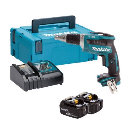 Makita  DFS452RAJ Akkus gipszkartoncsavarozó 18V LXT 2,0Ah MakPac koffer