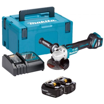 Makita  DGA513RTJ Akkus sarokcsiszoló 125mm 18V LXT