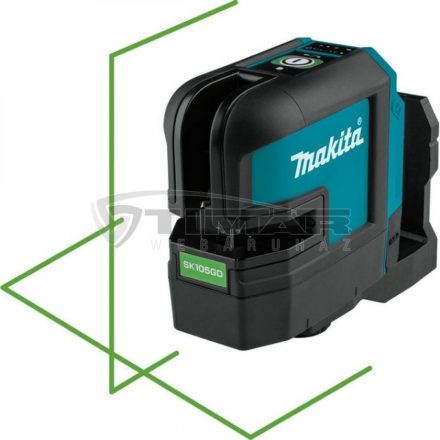 Makita  SK105GDZ Akkus zöld keresztlézer