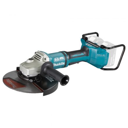 Makita  DGA901ZKU2 Akkus sarokcsiszoló AWS 230mm 2x18V LXT akku és töltő nélkül, karton