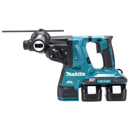 Makita  DHR280PT2J Akkus fúró-vésőkalapács SDS-Plus 2x18V LXT 5,0Ah MAKPAC koffer