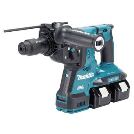 Makita  DHR283T2JU Akkus fúró-vésőkalapács AWS SDS-Plus 2x18V LXT 5,0Ah MAKPAC koffer