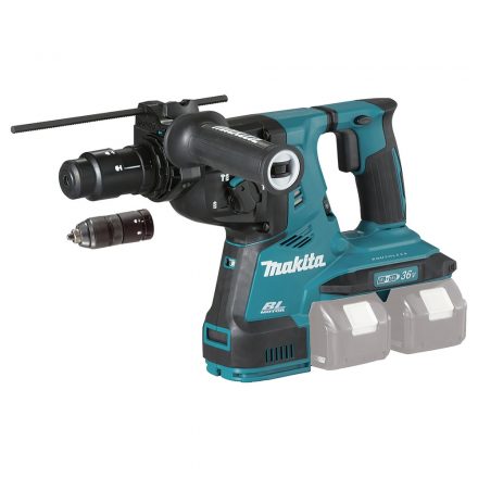 Makita  DHR283ZU Akkus fúró-vésőkalapács AWS SDS-Plus 2x18V LXT akku és töltő nélkül, karton