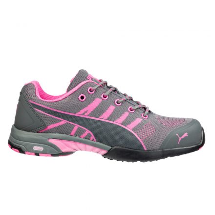 Munkavédelmi  Cipő Női PUMA Celerity Knit Pink HRO S1 SRC PUM-642910 38-as