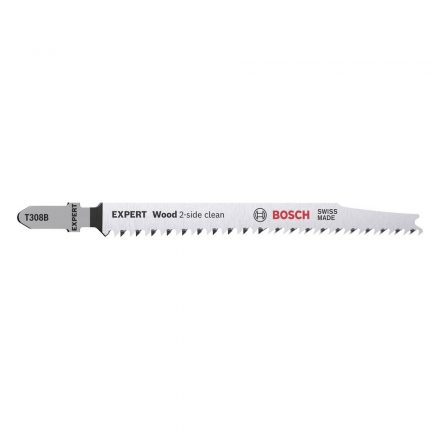 Bosch 2608900551 Szúrófűrészlap T308 B HCS  Extraclean for Wood 5db ( 2608663751)