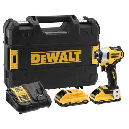 DeWalt  DCF809L2T-QW Akkus ütvecsavarozó 1/4” 18V 3,0Ah T-STAK