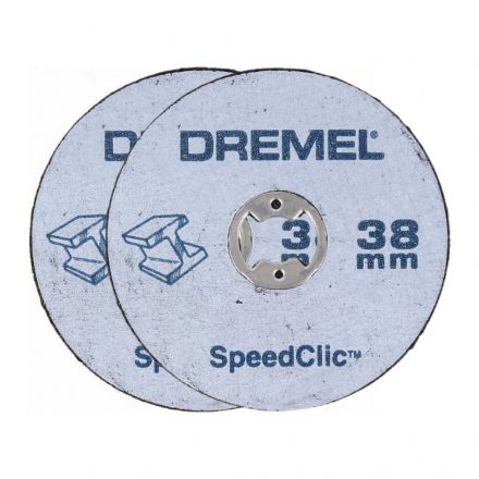 Dremel 2615S406JC EZ SpeedClic Vágókorong FÉM, 38mm  2db