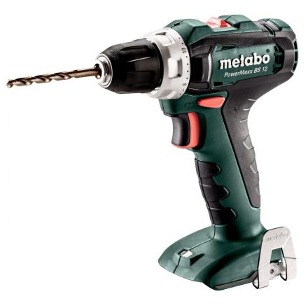 Metabo  PowerMaxx BS12 Akkus fúrócsavarozó 12V akku és töltő nélkül, karton 601036890