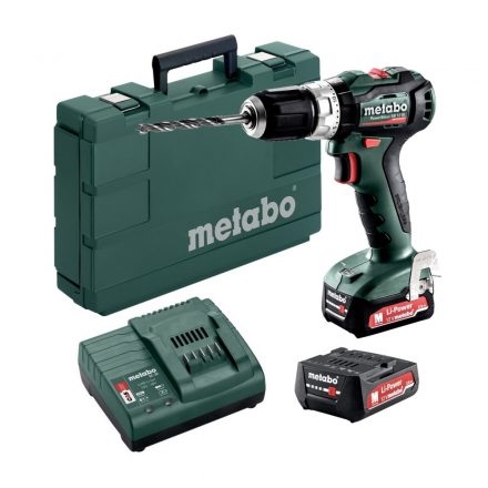 Metabo  PowerMaxx SB12BL Akkus ütvefúró-csavarozó 12V Li-Power 2x2,0Ah koffer 601077500