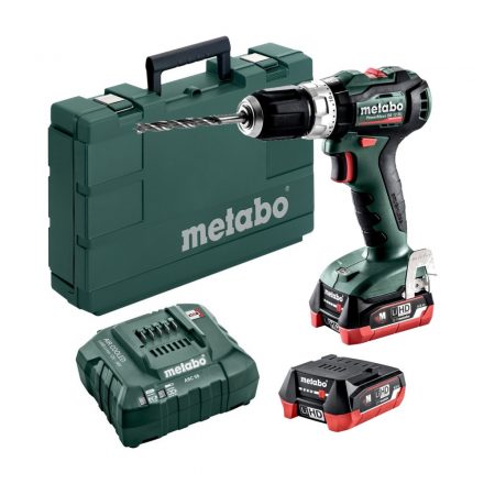 Metabo  PowerMaxx SB12BL Akkus ütvefúró-csavarozó 12V Li-HD 2x4,0Ah koffer 601077800