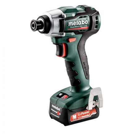 Metabo  PowerMaxx SSD12BL Akkus ütvecsavarozó 1/4” 12V Li-Power 2x2,0Ah metaBOX 118 601115500