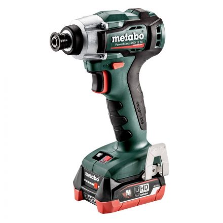 Metabo  PowerMaxx SSD12BL Akkus ütvecsavarozó 1/4” 12V Li-HD 2x4,0Ah metaBOX 118 601115800