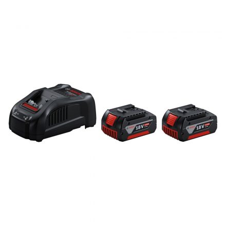 Bosch  Akkumulátor szett, 2x GBA 18V/5,0Ah és GAL1880CV gyorstöltő 1600A00B8J