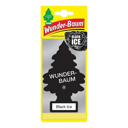 Wunderbaum, LT Black Ice illatosító (fenyőfa) WB 7200