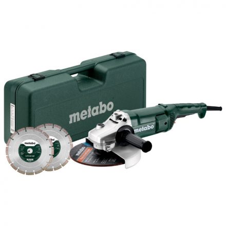 Metabo  WEP2200-230 Sarokcsiszoló +2 db tárcsával, 230mm 2200W, koffer 691082000