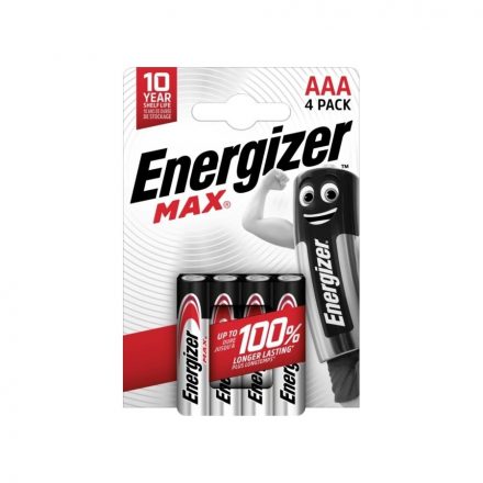 ENERGIZER Max Alkáli Mikro Elem AAA B4 /4db  EMAAA 7638900438147