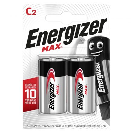 ENERGIZER Max Alkáli Baby Elem C B2 /2db  EMC  7638900426809