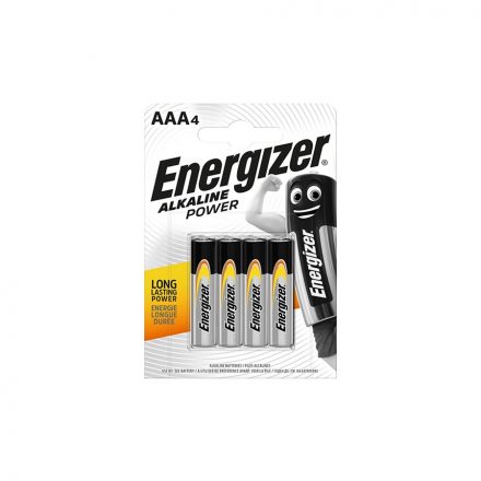 ENERGIZER Power Alkáli Mikro Elem AAA B4 /4db  EPAAA 7638900247893