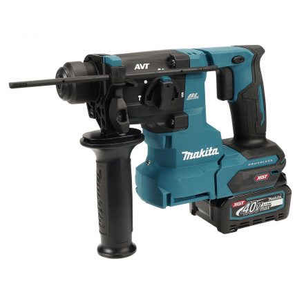 Makita  HR010GD201 Akkus fúró-vésőkalapács AWS SDS-Plus 2x40V max XGT 2,0Ah MAKPAC koffer