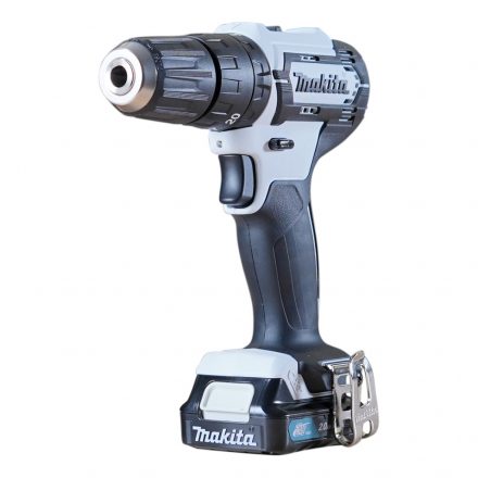 Makita HP333DSAW Akkus ütvefúró-csavarbehajtó FEHÉR 12V CXT 2,0Ah koffer