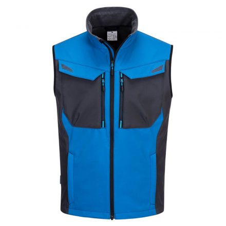 Munkavédelmi  Mellény PORTWEST WX3 S-es perzsa kék, softshell anyag PW-T751PBRS